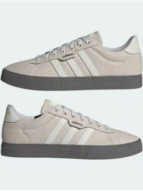 adidas Men's Light Gray Low-Top Sneakers